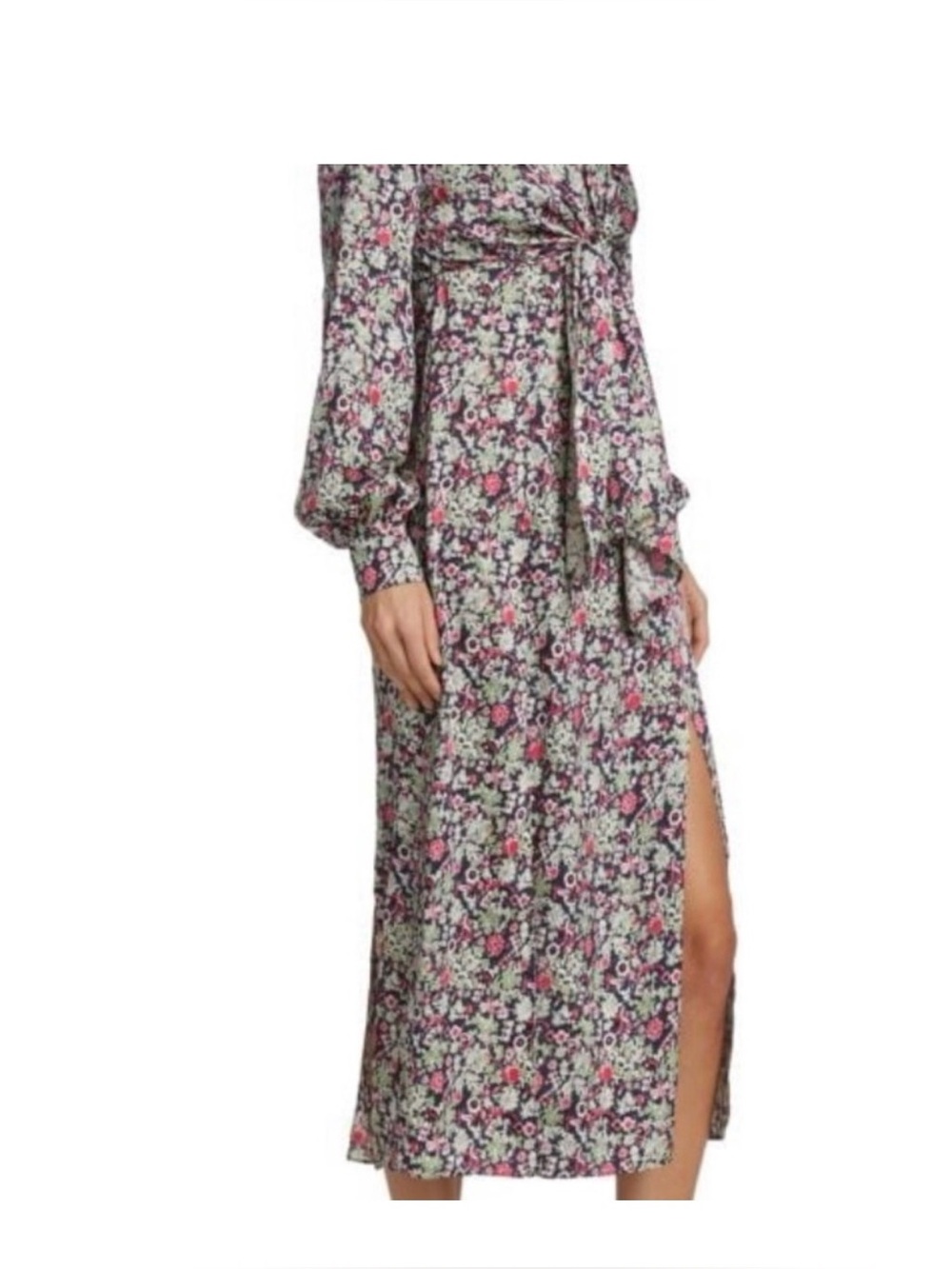 cinq a sept Floral Midi Dress - Picture 2 of 13